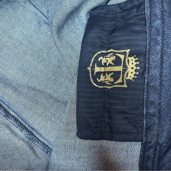 Talbots crop pants curvy slim dark wash size 6 - Picture 7 of 10